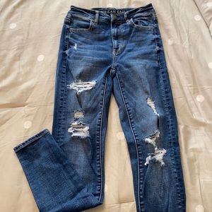 American Eagle ripped jeans